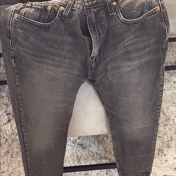 Levi's Dark Gray Straight Jeans for Men - Picture 5 of 5